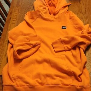 Under Armour Men's Orange Hoodie